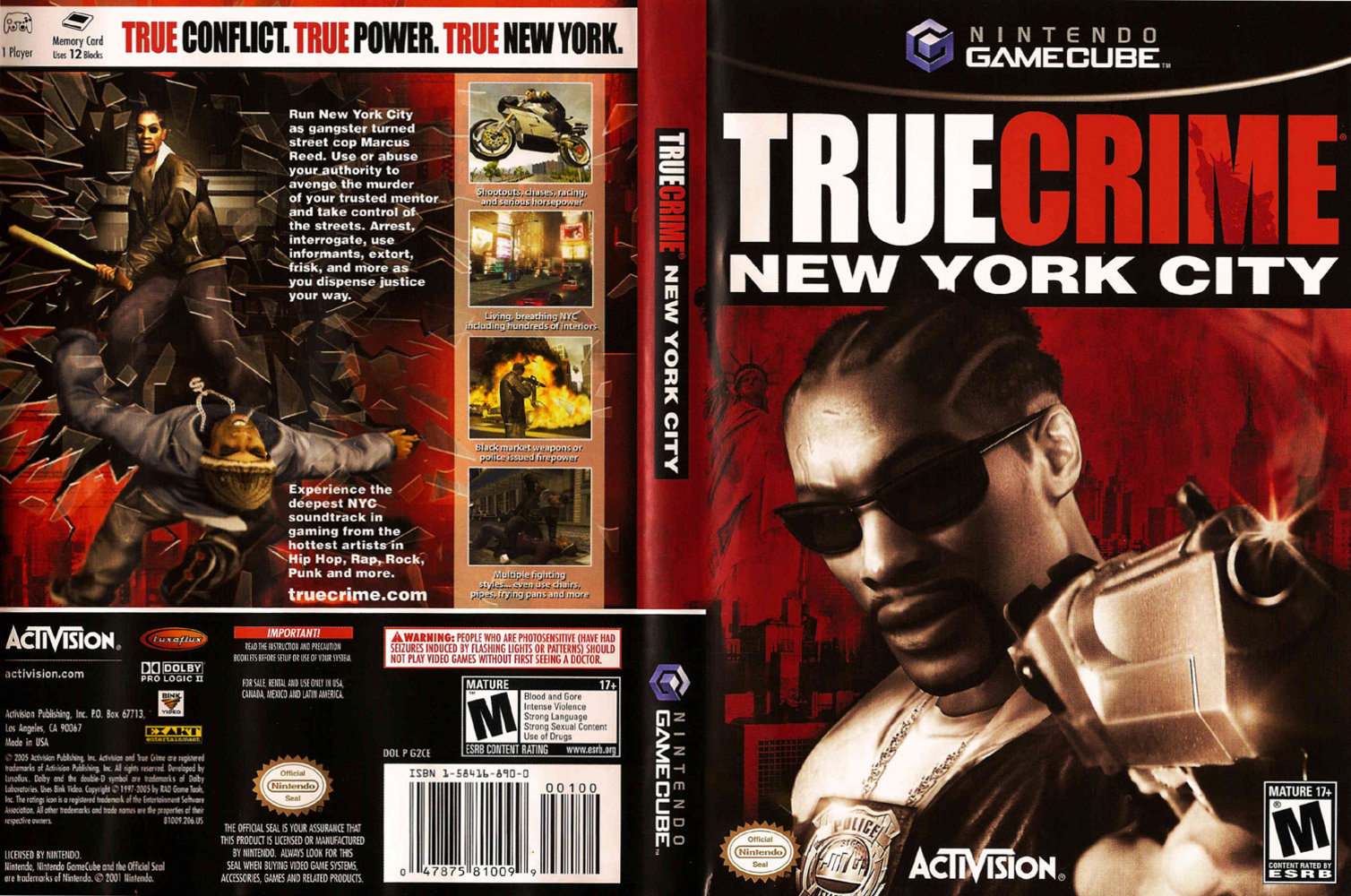 رمز بازی True Crime: New York City برای کامپیوتر